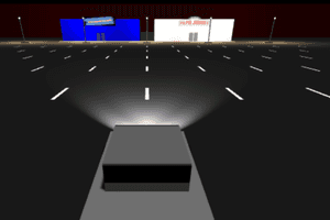 blockbuster parking lot sim